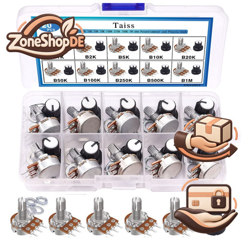 Taiss stücke potentiometer - stücke,