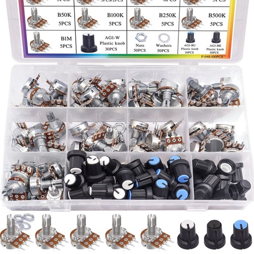 Potentiometer kit 100 - 100, stück