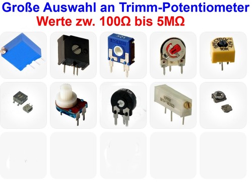 Potentiometer spindel trimmer - potentiometer,