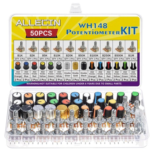 Potentiometer b1k b2k b5k - b5k, b10k