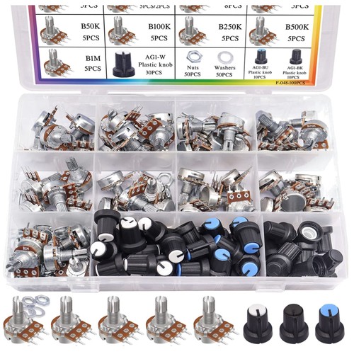 Potentiometer kit 100 stück - 100,