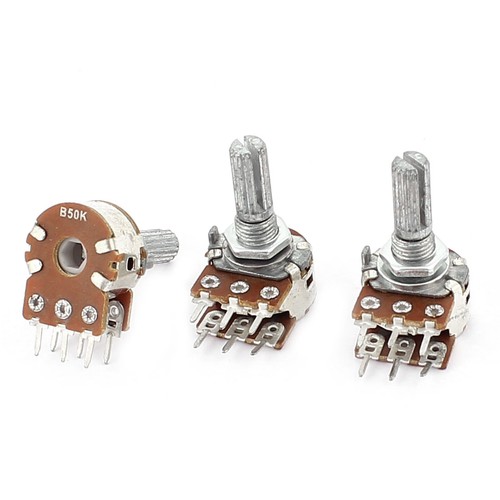 3stk b50k 50k - 3stk, ohm