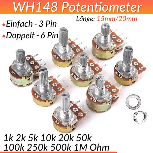 Potentiometer dreh poti - potentiometer, linear
