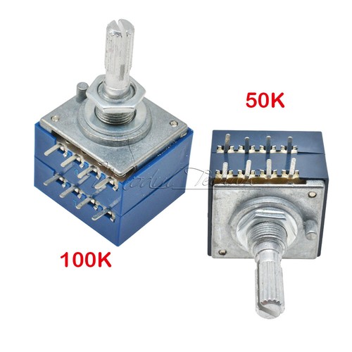 50k 100k potentiometer log - 50k/100k,