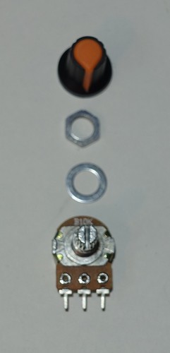 Potentiometer 50k linear pin - 50k, 3