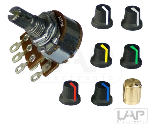 Potentiometer stereo ösen - |,